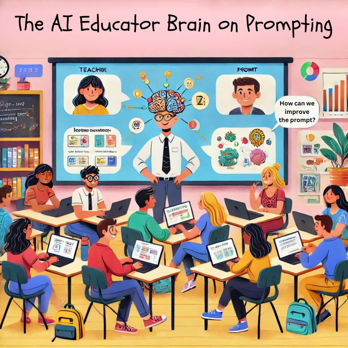The AI Educator Brain on Prompting: Mastering the Art of AI Responses in the Classroom